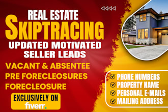 do real estate high equity homeowners motivated seller leads