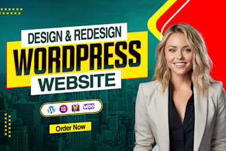 design redesign build rebuild copy clone wordpress elementor website develop