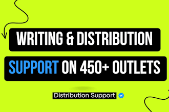 do press release writing and professional PR distribution