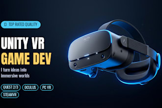 develop your unity VR game for meta quest, oculus and PC VR
