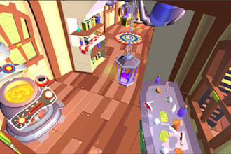 develop VR games in unity with ai expertise