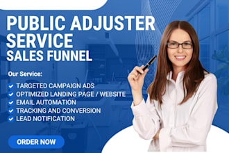 generate exclusive public adjuster leads insurance claim leads sales funnel