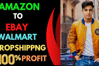 manage and creat ebay walmart amazon and shopify stores