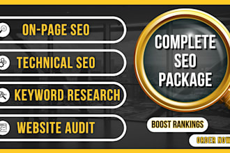on page seo and keyword research for wordpress website