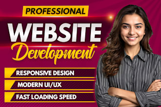 build, rebuild website development as full stack developer and website design