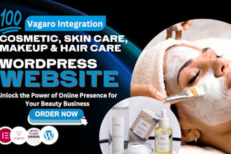 build cosmetic skin care makeup and hair care vagaro wordpress website