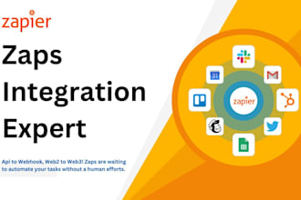 be your web scraper and zapier automation expert