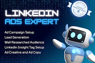 run and manage linkedin ad campaigns for your business