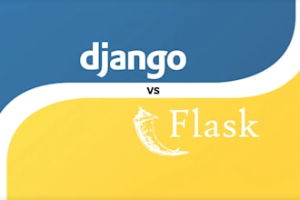 build deploy python backend using flask django and AWS