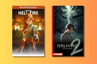 make fantasy book cover