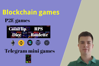do p2e blockchain game, telegram mini game on evm solana sui