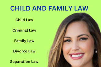 provide support in family law cases