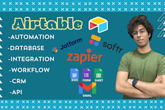 build, automate your airtable database, workflow, CRM