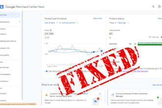 resolve google merchant center suspensions misrepresentation issues