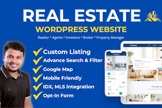 build a stunning real estate wordpress website with idx, mls integration