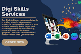 do custom ms office, urdu inpage expert, reports, presentation or designs