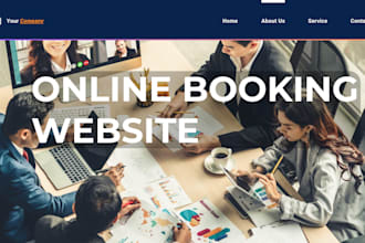 build develop online booking website design do membership subscription marketing
