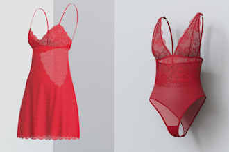 create realistic 3d swimwear and lingerie in clo3d