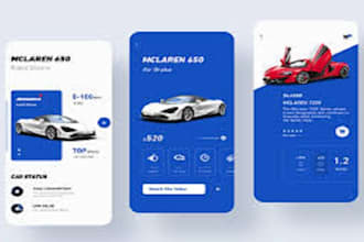 develop taxi booking app, car auction app, car tracking geolocation