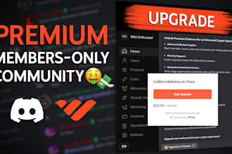 setup business discord server with whop subscriptions
