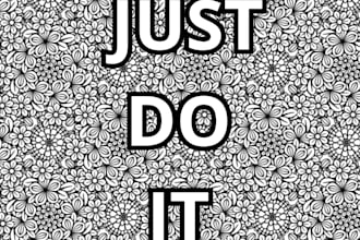 design motivational and inspirational quotes coloring pages