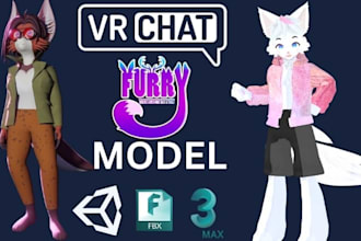 do custom model vrchat avatar furry avatar nsfw compatible for both pc and quest