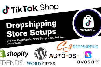 tiktok shop dropshipping store avasam cj dropshipping trendsi eprolo autods