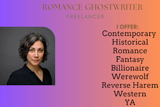 ghostwrite entertaining romance, romance fantasy novel