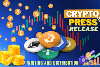 write crypto press release distribute crypto press release publish crypto press