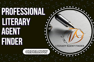 be literary agent for all manuscripts children story  book fiction movie script