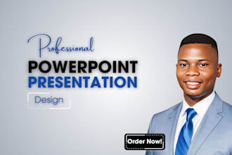 create powerpoint presentation ppt design redesign, pitch deck, company profile