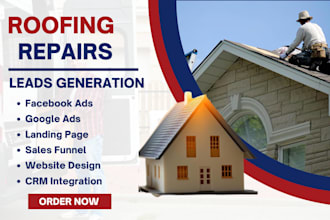 generate exclusive roofing and storm damage leads with facebook ads