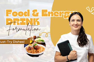 do food formulation energy drink protein bar beverages and supplements formula