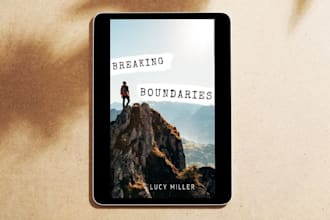 design an amazon kindle book cover