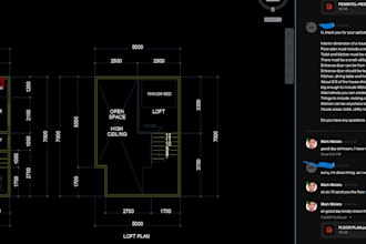 convert words into floor plans