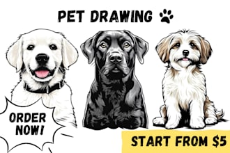 create custom ai pet portraits