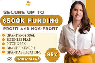 develop a detailed business plan, proposal, business plan writer, grants