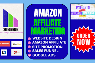 design amazon autopilot affiliate marketing clickbank sale funnel passive income
