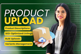 add products from website and upload or import products from CSV, excel