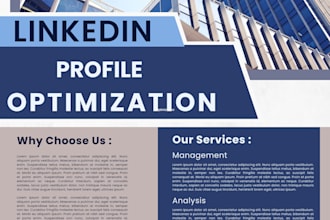professionally optimize your linkedin account