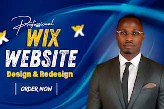build or redesign wix website and wix development