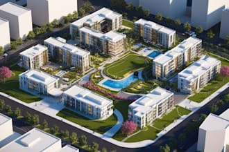 design exceptional architectural master plans, urban layouts, and site plans