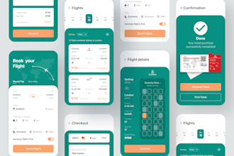 develop custom hotel booking app, flight ticket booking app, travel app