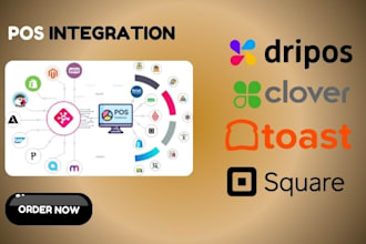 setup clover website square pos integration toast website dripos pos sales coach