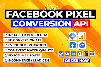 install or fix facebook meta pixel conversion API with GTM server side tracking