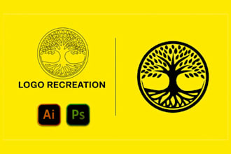redesign, refresh, retrace, remake and fix your logo