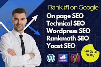 do onpage SEO and technical optimization using yoast rankmath
