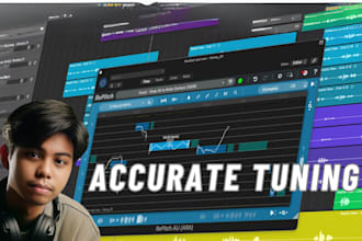 edit and tune your vocals or melodic instruments