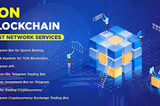 develop miniapp game dex web3 dapp on ton blockchain, solana, ethereum