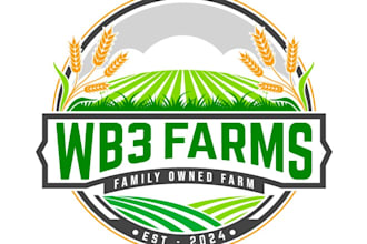 design awesome farm logo